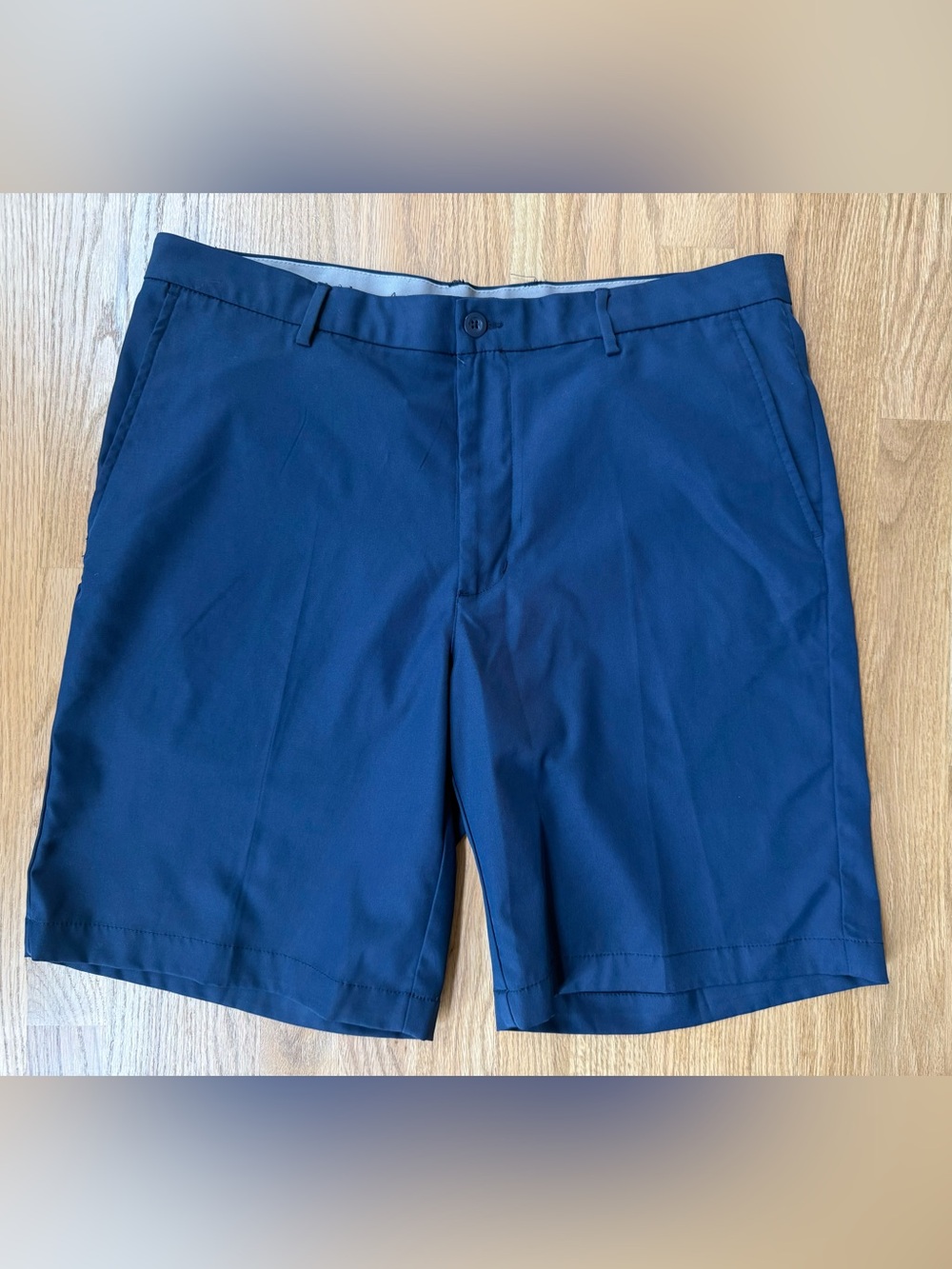 Greg Norman Shorts Mens 36 Blue Golf
